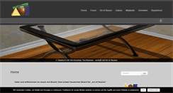 Desktop Screenshot of aoi-board.de