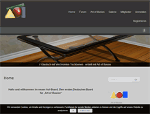 Tablet Screenshot of aoi-board.de